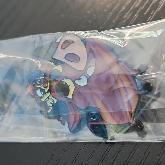 Disney's The Lion King Pumbaa and Timon Inspired Enamel Pin - Picture 3 of 3